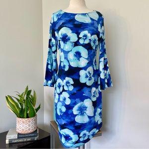 Calvin Klein Floral Print Dress